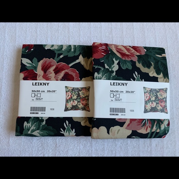 IKEA Accents 2 Nwt Ikea Pillow Cushion Cover Leikny Poshmark